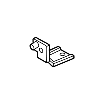 86636R5AA0 Kia Rear Beam Bracket Lower Illustration 1 of 1