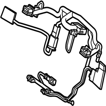 56190P1870 Kia Extension Wire Left Hand Illustration 1 of 1