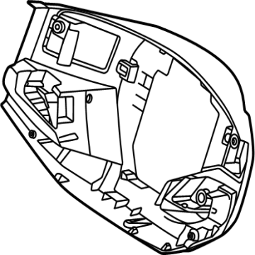 56120P1050WK Kia Steering Wheel Cover Assembly Illustration 1 of 1