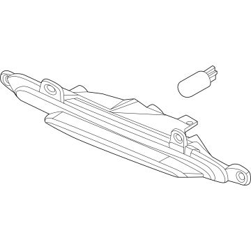 924A4R5500 Kia LAMP ASSY-BACK UP,RH Illustration 1 of 1