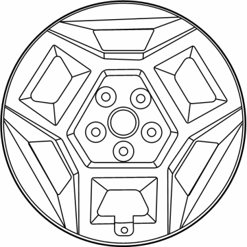 52910R0510 Kia Aluminium Wheel Assembly Illustration 1 of 1