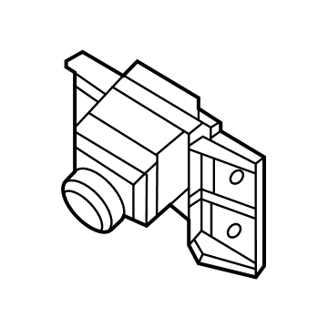 99250CV800 Kia Front View Camera Unit Assembly Illustration 1 of 1