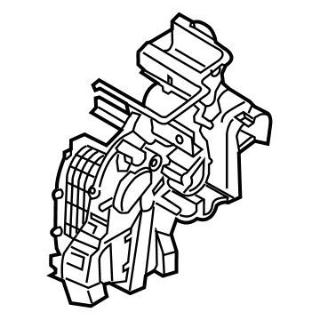 Kia 97135DO000 Heater & Evaporator Case 97135DO000 Kia Heater & Evaporator Case Illustration 1 of 1