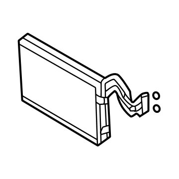 Kia 97139DO000 EVAPORATOR CORE ASSY 97139DO000 Kia EVAPORATOR CORE ASSY Illustration 1 of 1