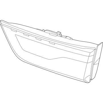 92403DO100 Kia Rear Combination Lamp Assembly Illustration 1 of 1