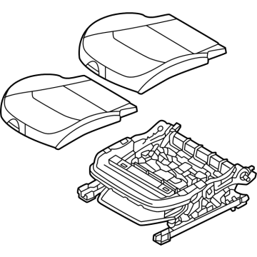 Kia K4 Seat Cushion - 88100GG010D26