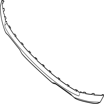 86577P1500 Kia Front Bumper Skid Plate Illustration 1 of 1