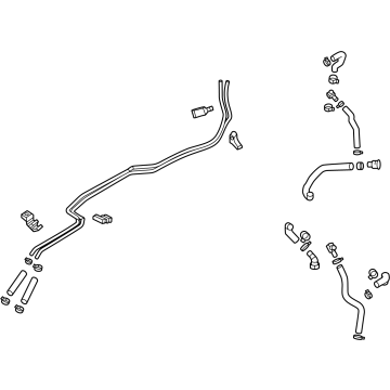 Kia 97540ES000 PIPE & HOSE ASSY-HEA 97540ES000 Kia PIPE & HOSE ASSY-HEA Illustration 1 of 1