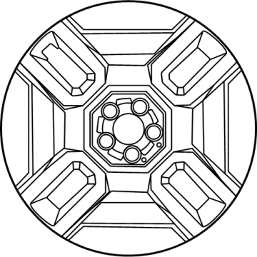 Kia EV9 Wheel Cover - 52970DO350