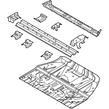 Kia EV9 Floor Pan - 65520DO020
