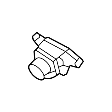 Kia 99250L2500 Front View Camera Unit Assembly 99250L2500 Kia Front View Camera Unit Assembly Illustration 1 of 1