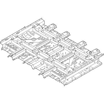Kia EV9 Floor Pan - 65100DO000