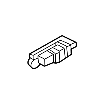 92492L2680 Kia Rear Holder & Wiring Illustration 1 of 1