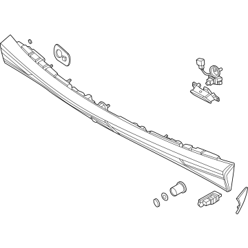 Kia 92403L2680 Rear Combination Lamp Assembly 92403L2680 Kia Rear Combination Lamp Assembly Illustration 1 of 1