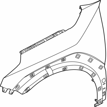 Kia EV9 Fender - 66311XA000