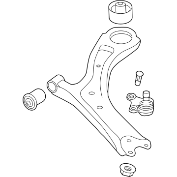54500PI000 Kia Front Lower Arm Complete Illustration 1 of 1
