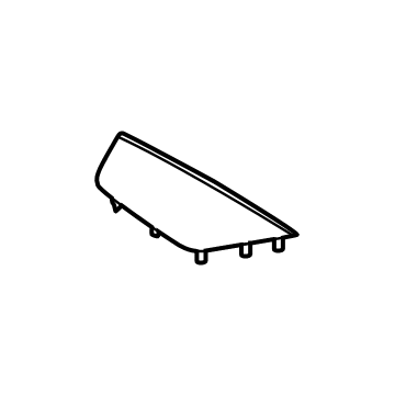 Kia 84715L2AA0WK Center Speaker Grille Assembly 84715L2AA0WK Kia Center Speaker Grille Assembly Illustration 1 of 1