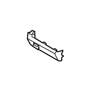 Kia 84790L2AA0WK GARNISH-C/PAD,LH 84790L2AA0WK Kia GARNISH-C/PAD,LH Illustration 1 of 1