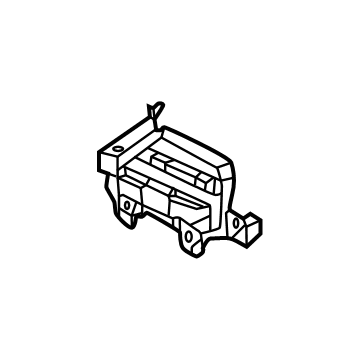 Kia 97408L2AA0SA1 Side Air Vent Duct Assembly 97408L2AA0SA1 Kia Side Air Vent Duct Assembly Illustration 1 of 1