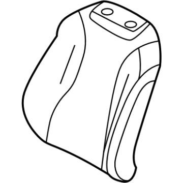88360R0560KXA Kia Front Back Covering Assembly Illustration 1 of 1