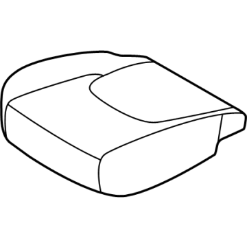 Kia 88160R0000K4T Front Cushion Covering Assembly 88160R0000K4T Kia Front Cushion Covering Assembly Illustration 1 of 1