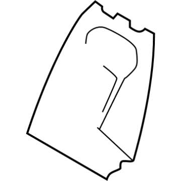 88345R0030 Kia COVER-FR BACK ANTI N Illustration 1 of 1