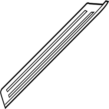 Kia 85883L2300WK Front Step Plate Trim Right Hand 85883L2300WK Kia Front Step Plate Trim Right Hand Illustration 1 of 1