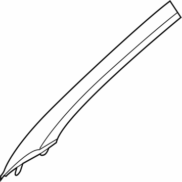 85820L2100DNN Kia Front Pillar Trim Assembly Illustration 1 of 1