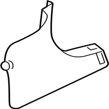 Kia 85824L2000WK TRIM ASSY-COWL SIDE 85824L2000WK Kia TRIM ASSY-COWL SIDE Illustration 1 of 1