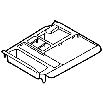 Kia 84657R0200WK BEZEL ASSY-INDICATOR 84657R0200WK Kia BEZEL ASSY-INDICATOR Illustration 1 of 1