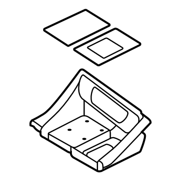 Kia 846F1R0300OFB COVER ASSY-CONSOLE F 846F1R0300OFB Kia COVER ASSY-CONSOLE F Illustration 1 of 1