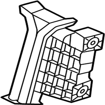 Kia 82560DO000 CHANNEL ASSY-FRONT D 82560DO000 Kia CHANNEL ASSY-FRONT D Illustration 1 of 1
