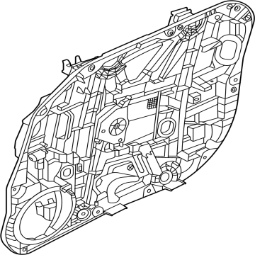 Kia 82481XA000 PANEL ASSY-FRONT DR 82481XA000 Kia PANEL ASSY-FRONT DR Illustration 1 of 1