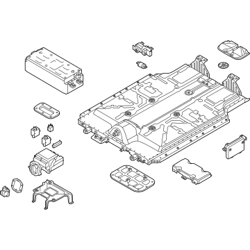 Kia 37501AO251 Battery System Assembly 37501AO251 Kia Battery System Assembly Illustration 1 of 1