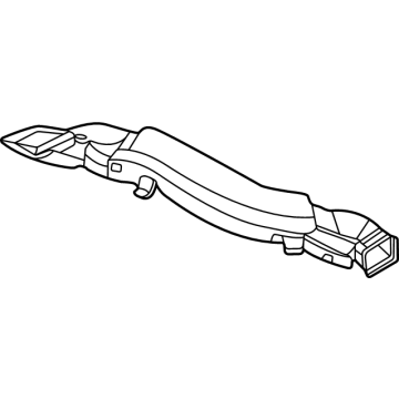 97380R0010 Kia HOSE ASSY-SIDE DEFRO Illustration 1 of 1