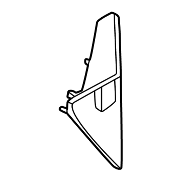 Kia 84766R5500GYT COVER ASSY-C/PAD SID 84766R5500GYT Kia COVER ASSY-C/PAD SID Illustration 1 of 1