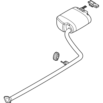2026 Kia K5 Muffler - 28710L2200