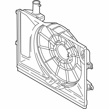 Kia K4 Fan Shroud - 25350GG000
