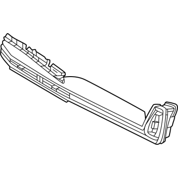 84795P2AA0FMS Kia Crash Pad Center Garnish Assembly Illustration 1 of 1