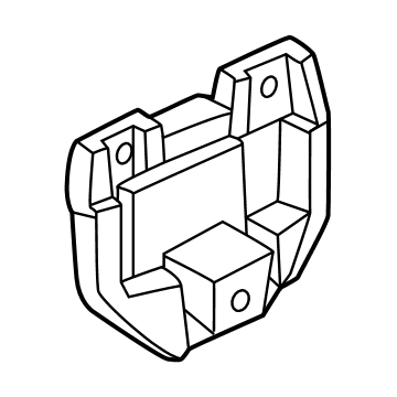 865B1L2AA0 Kia BRACKET-FR BPR UPR C Illustration 1 of 1