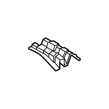 655M7AA500 Kia REINF-RR SEAT SUBMAR Illustration 1 of 1