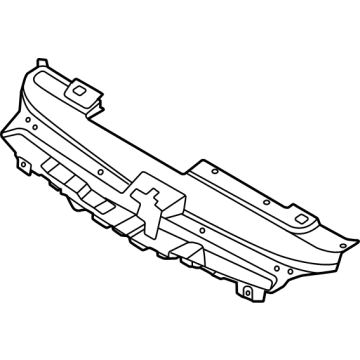 86390L2AA0 Kia COVER ASSY-RADIATOR Illustration 1 of 1