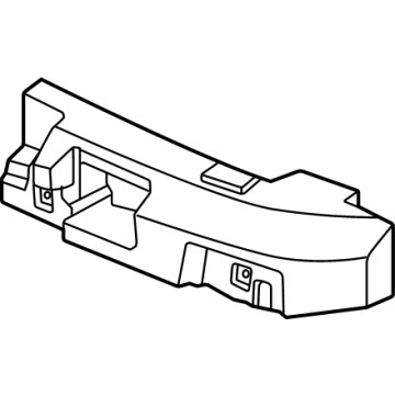 86521L2BA0 Kia Front Bumper Energy Absorber Illustration 1 of 1