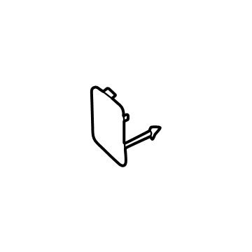 86517L2AA0 Kia Front Hook Cap Illustration 1 of 1