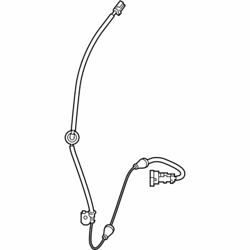 Kia 59796K0000 EPB Connector Extension Wiring Harness 59796K0000 Kia EPB Connector Extension Wiring Harness Illustration 1 of 1