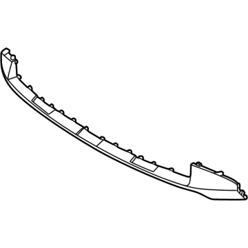 Kia 86577R0500AAL Front Bumper Skid Plate 86577R0500AAL Kia Front Bumper Skid Plate Illustration 1 of 1