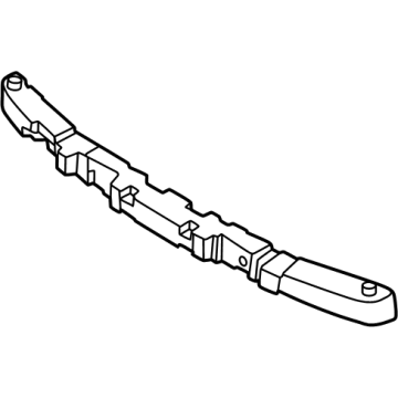 86521R0500 Kia Front Bumper Energy Absorber Illustration 1 of 1