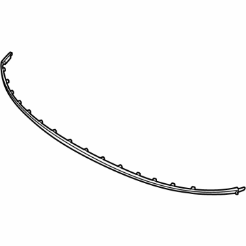 Kia 86591ES000BKL LIP-FRONT BUMPER 86591ES000BKL Kia LIP-FRONT BUMPER Illustration 1 of 1