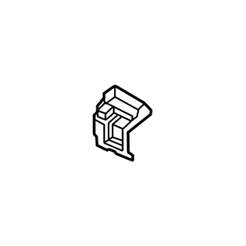 865B3R0500 Kia BRACKET-FRT BUMPER L Illustration 1 of 1