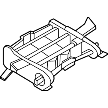 Kia 87235DO000 Roof Garnish Molding Clip 87235DO000 Kia Roof Garnish Molding Clip Illustration 1 of 1